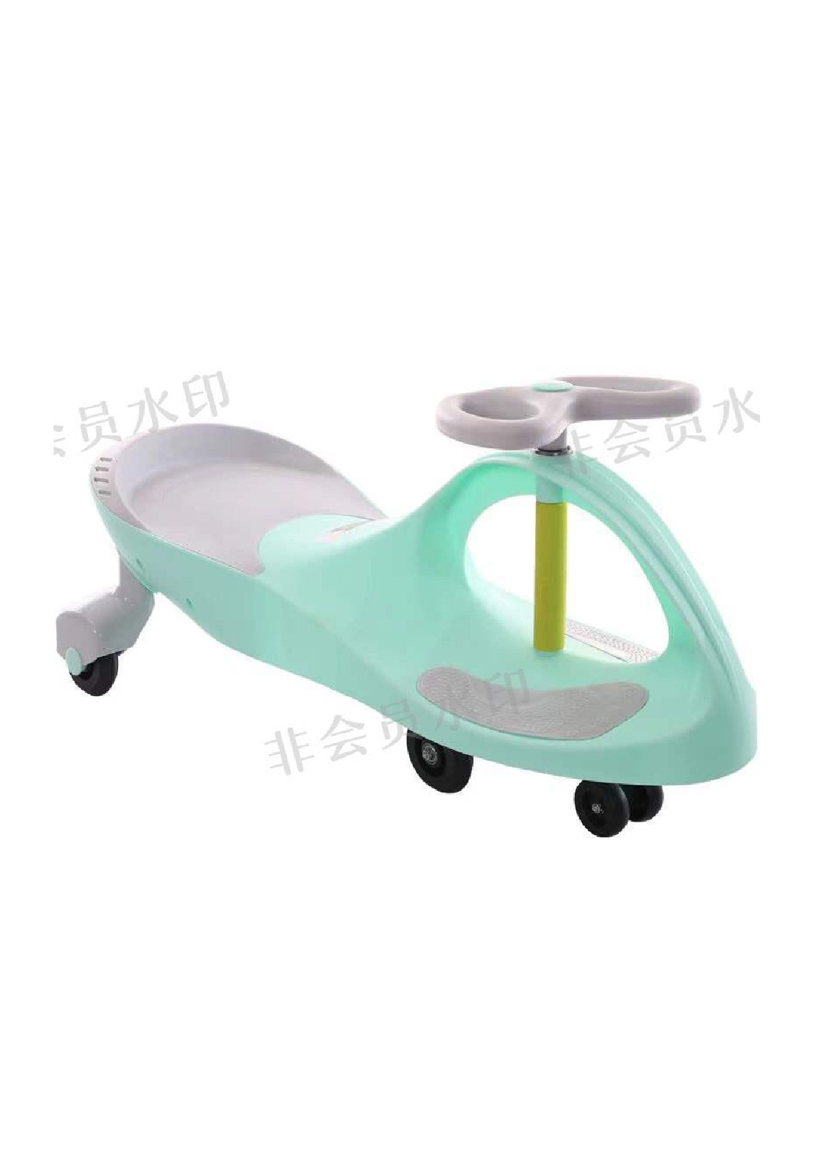 Injection-molded simple swing car detail image 3