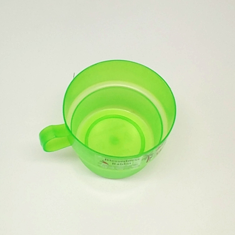 New milk cup in net bag, plastic drinking cup, fashionable plastic cup, gift cup, creative transparent small cup undefined