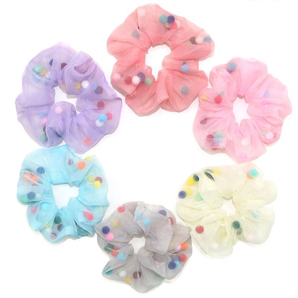 Korean Ogensha large intestine hair band, a popular sweet bun hairstyle, donut fabric hair tie, and women's hair accessory
