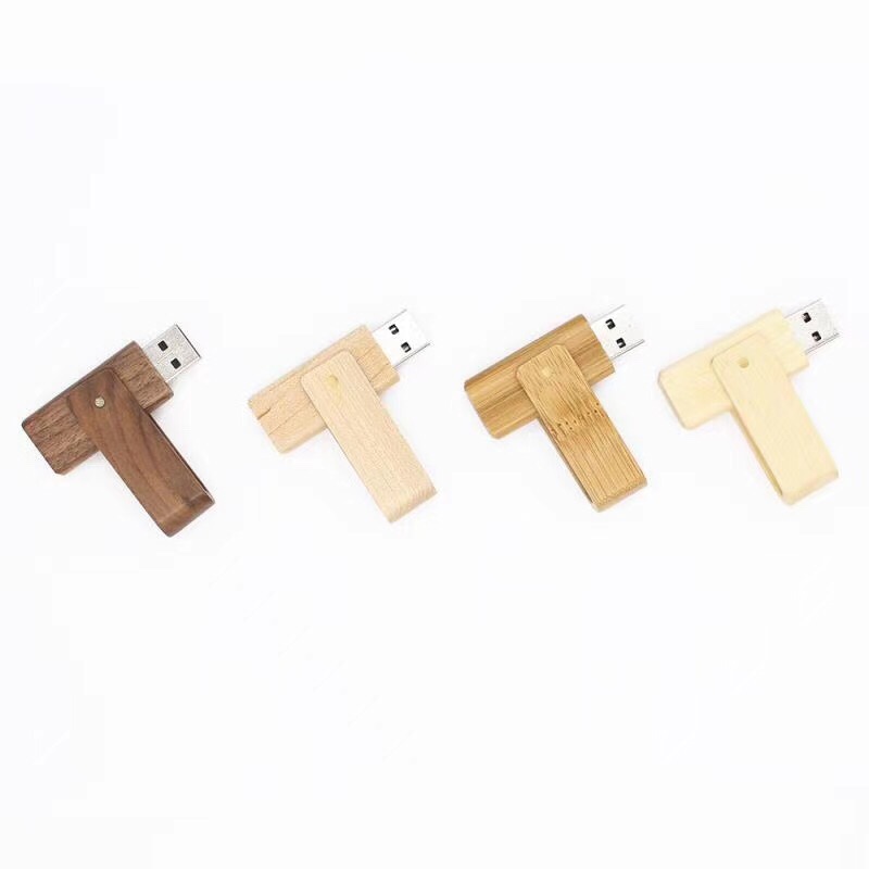 Wooden usb drive wooden drive regalo personalizado logotipo detail image 1