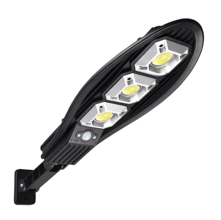 COB integrated solar body sensor small street lamp with remote control outdoor waterproof lighting courtyard lamp thumbnail