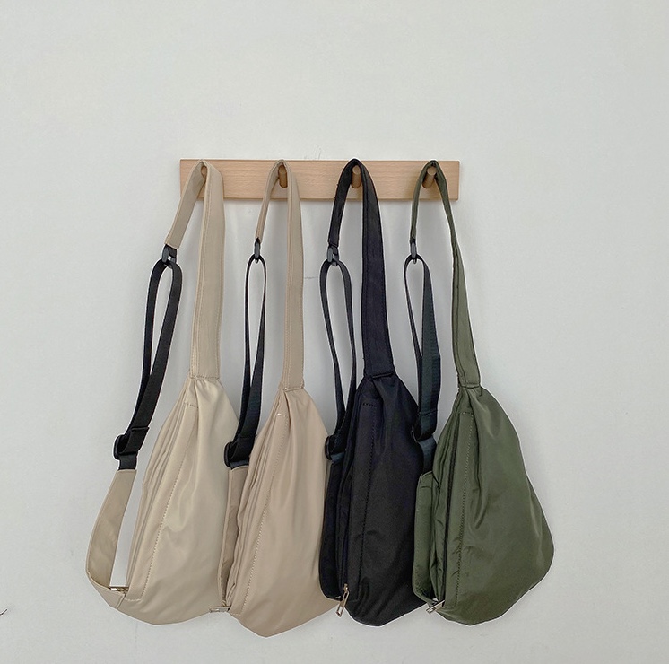 2020 New Korean Bag Female Fashion Casual Bag Niche Creative Crossbody Bag Personality Cool Canvas Fanny Pack Tide