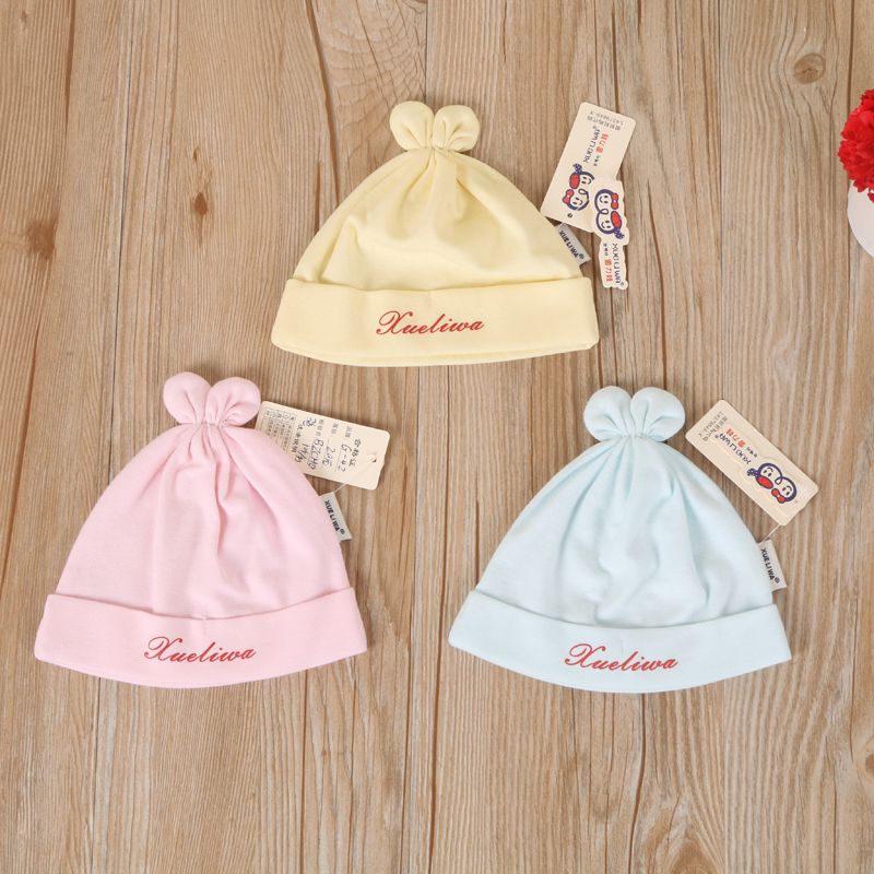 Shirley baby colour cotton colour baby cover cap knitted hat baby cap warm hat baby cap