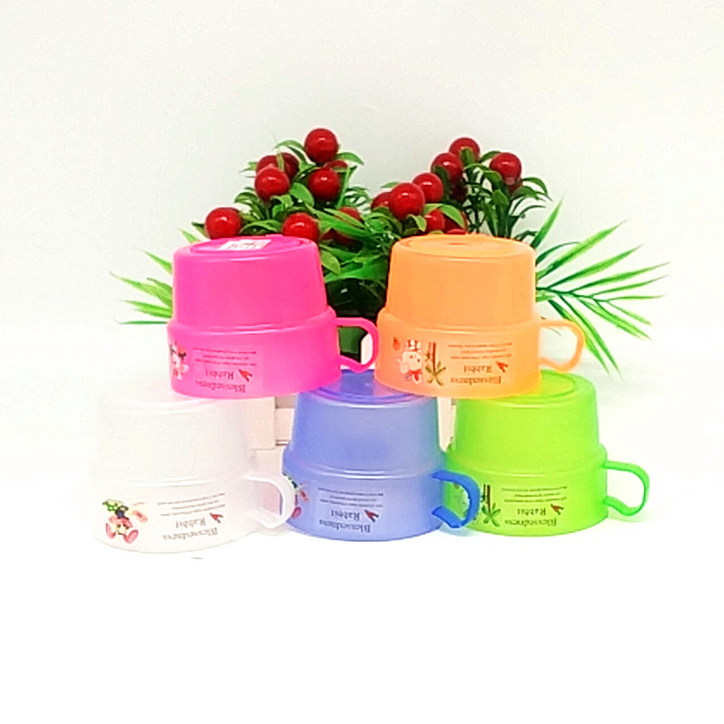New milk cup in net bag, plastic drinking cup, fashionable plastic cup, gift cup, creative transparent small cup undefined