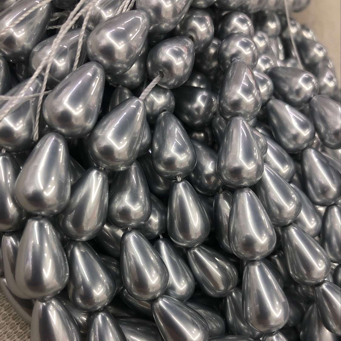 10*15 straight-hole water-drop imitation beaded beads