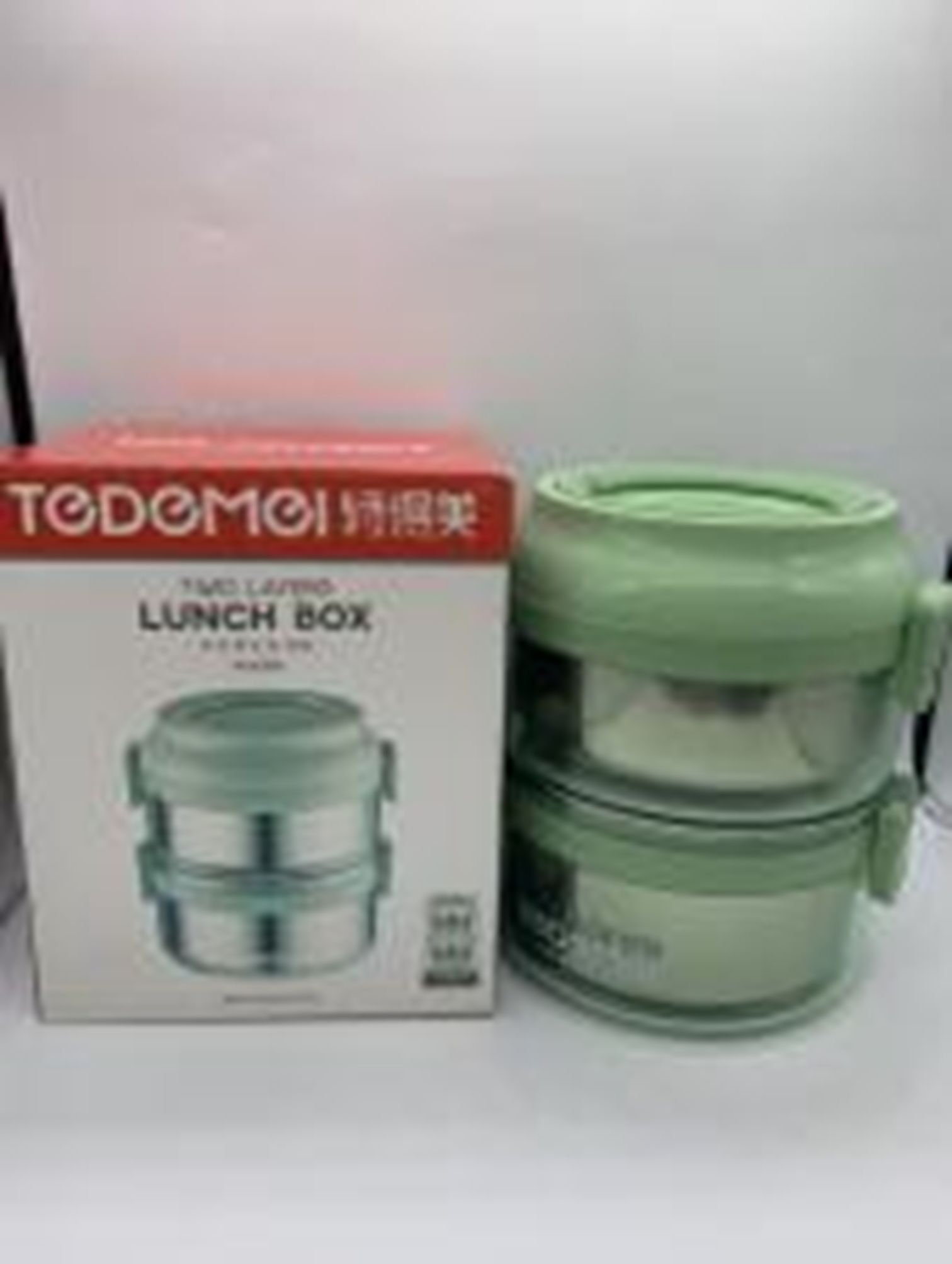 Yiwu Selection special gourmet still bento box double /36136 full figure