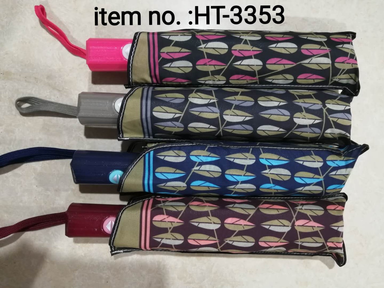 三折半自动小叶子