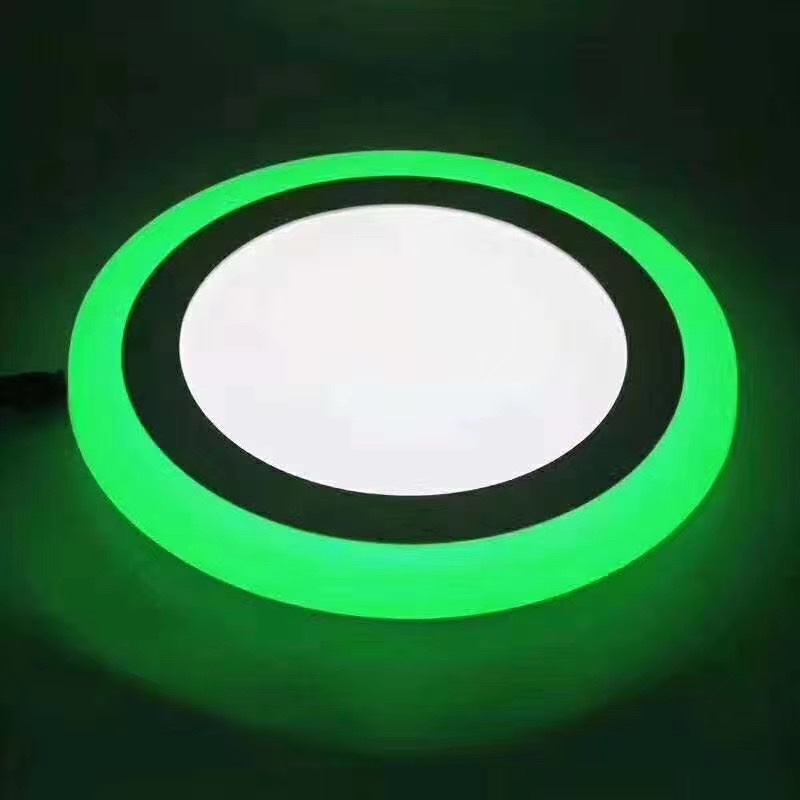 明装双色面板灯图