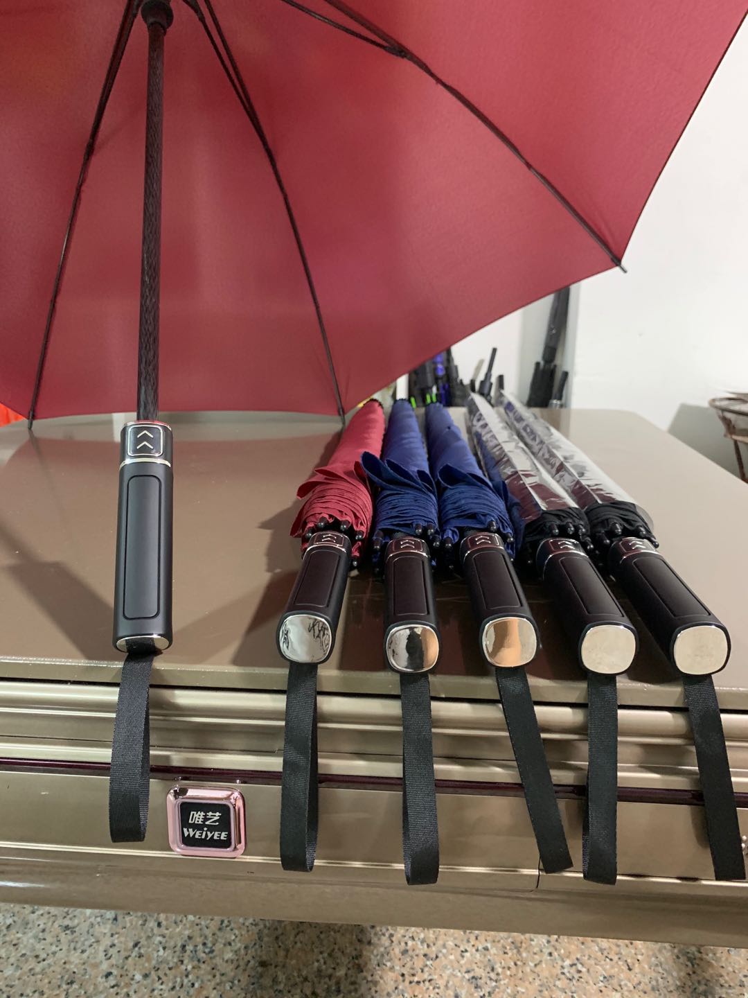 70公分全纤维伞架自开自收雨伞详情图2
