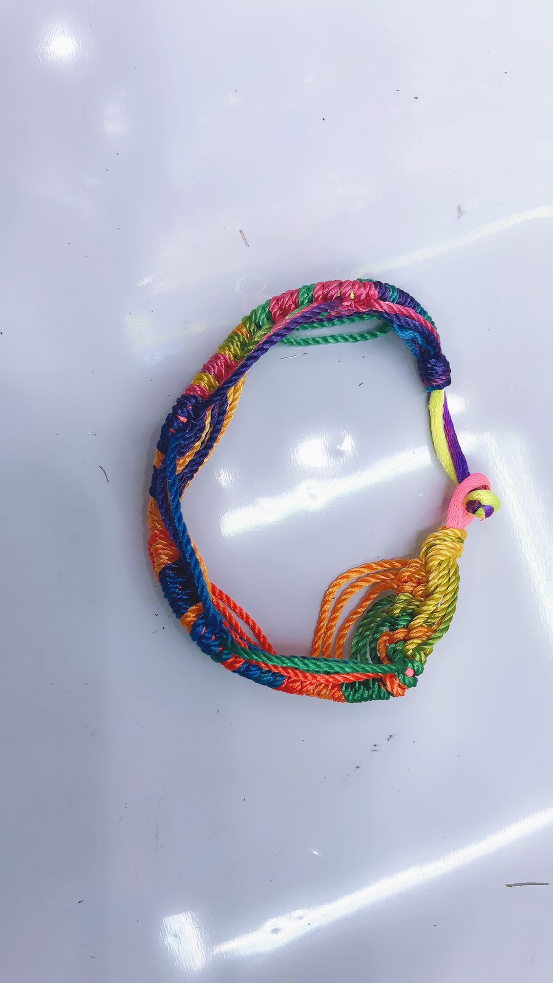 Large Woven Tail Bracelet Sizes Can Be Customized For Adults And Children full figure