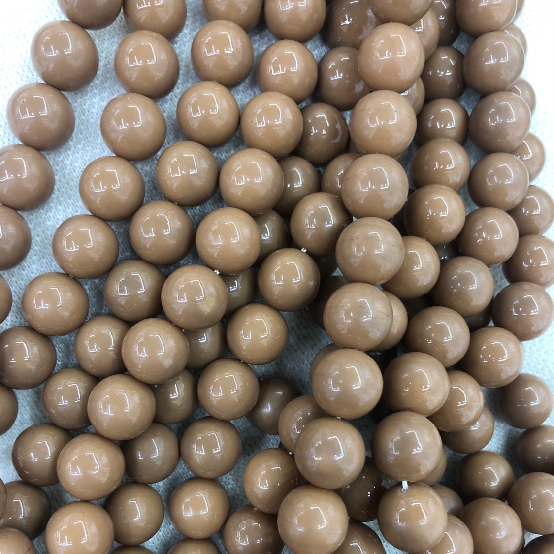 14m straight hole solid color pearl thumbnail