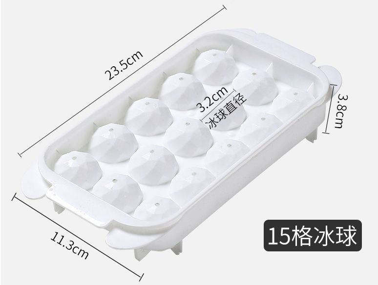Exported Japanese ice cube trays, Douyin ice blocks, whisky ice hockey molds, ice cube boxes, silicone ice makers with LIDS Application Scenario