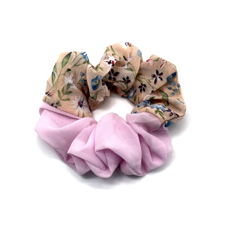 Korean sweet and cute girl's InS-style big intestine hair band, retro French simple hair tie, hair band and hair accessory detail image 4