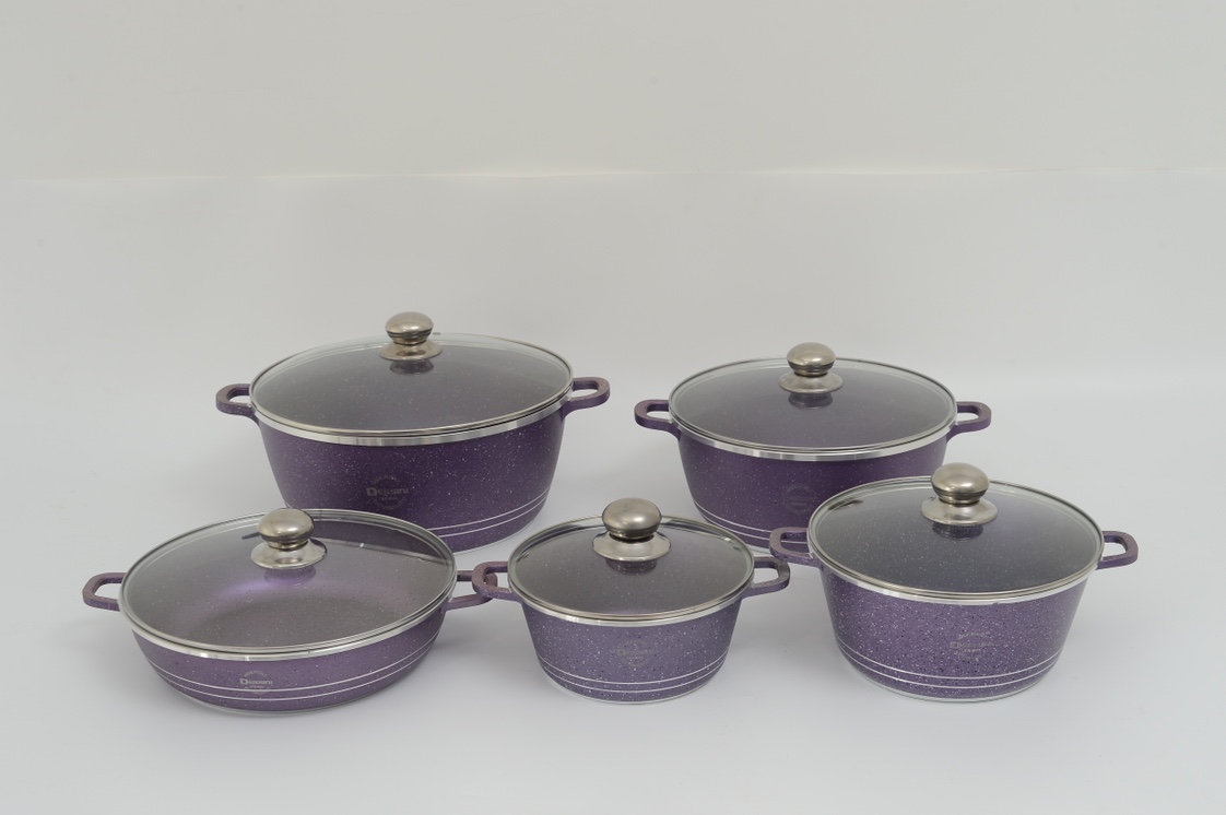 Purple pot cover