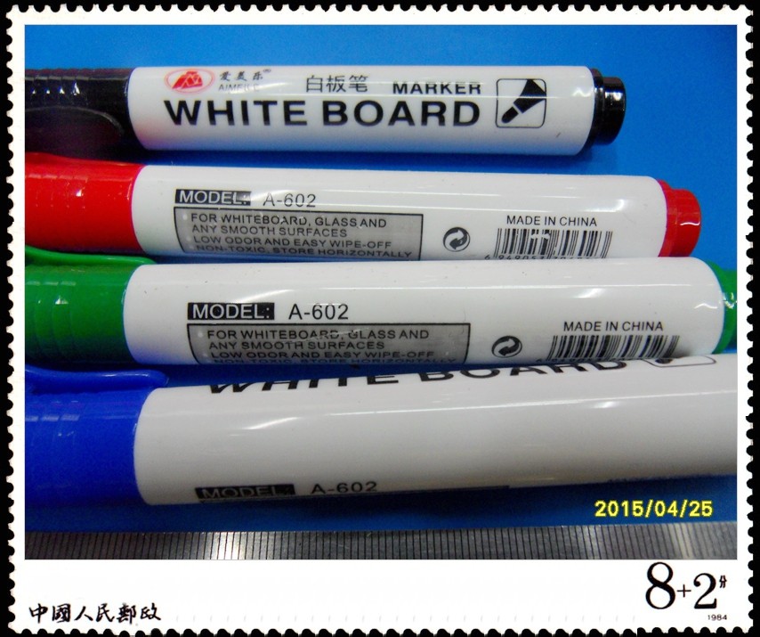 Manufacturers Direct Whiteboard Pen Easy To Erase Bright Color Environmental Protection Wb-105 Pvc Bag Whiteboard Pen details Picture