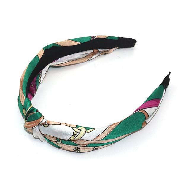 Direct sales from the manufacturer of cross-border fashion printed fabric hair bands, floral knotted headbands and leopard print headwear from Europe and America pic 3