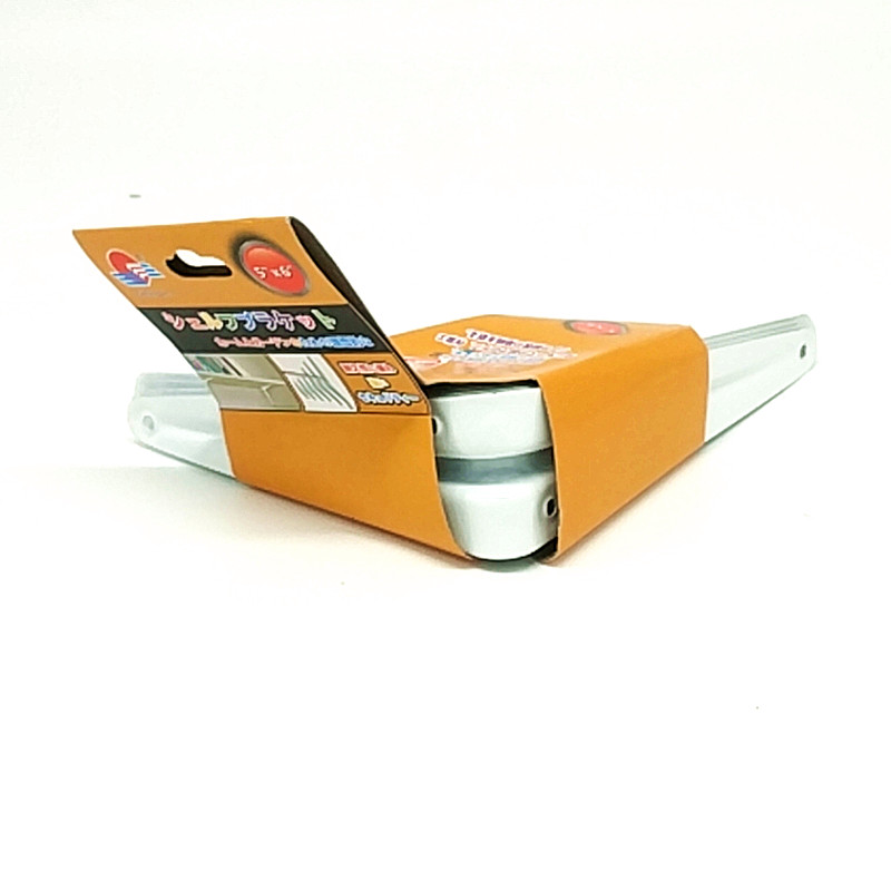 Four tripod brackets, brackets, storage racks, right-angle layer boards hung on the wall, fixed with a straight partition board, supporting tripods 5*6cm details Picture