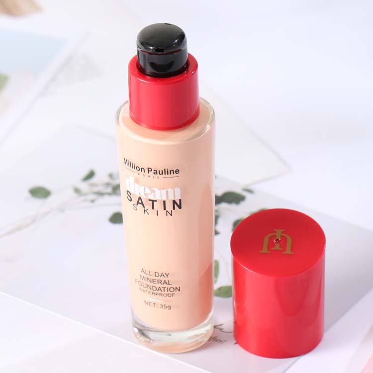 Red cover round foundation solution