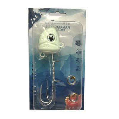 Superman with hook Lua Tien Tien big glow-lit lead tien Tien killer fish in the ocean fishing for strong hooks full figure