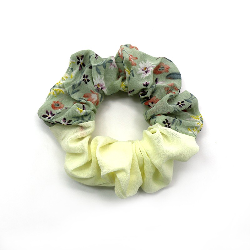 Korean sweet and cute girl's InS-style big intestine hair band, retro French simple hair tie, hair band and hair accessory detail image 5