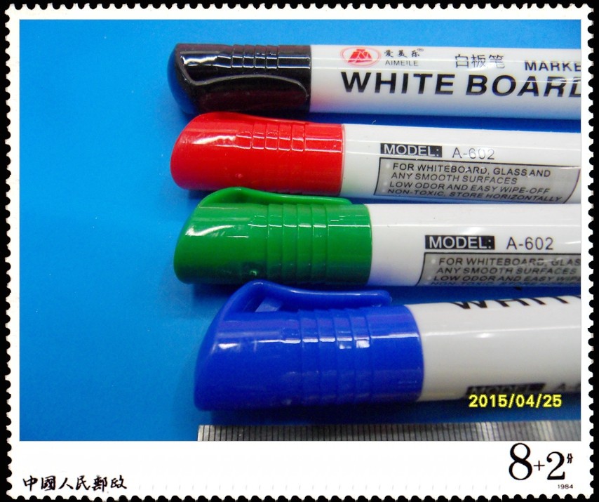 Manufacturers Direct Whiteboard Pen Easy To Erase Bright Color Environmental Protection Wb-105 Pvc Bag Whiteboard Pen full figure
