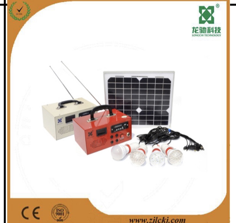 18v10W solar system for home lighting details Picture