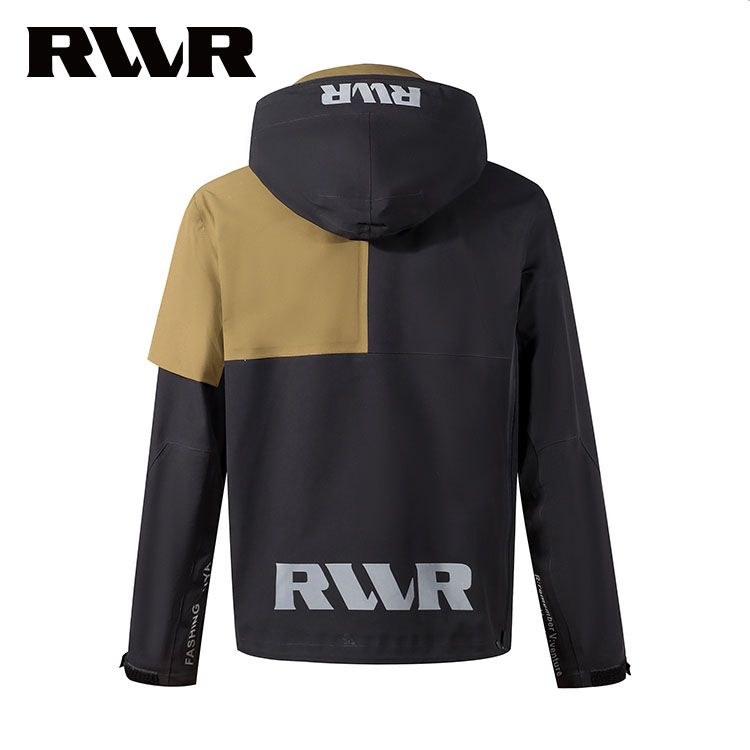 RVVR领航员路亚冲锋衣 防风防水透气 男士户外拼接冲锋衣上新细节图
