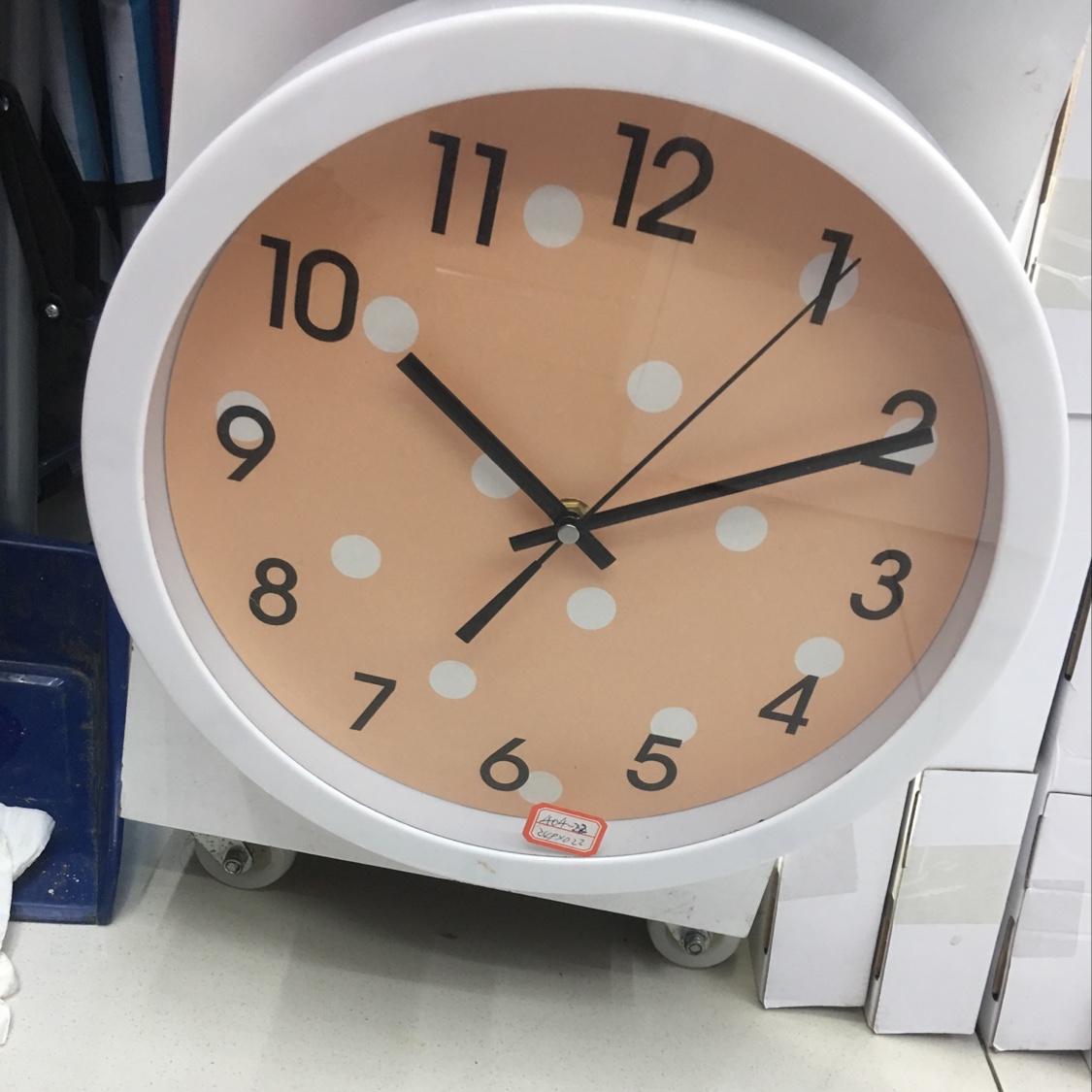 Cute Cartoon Pattern Wall Clock Bedroom details Picture