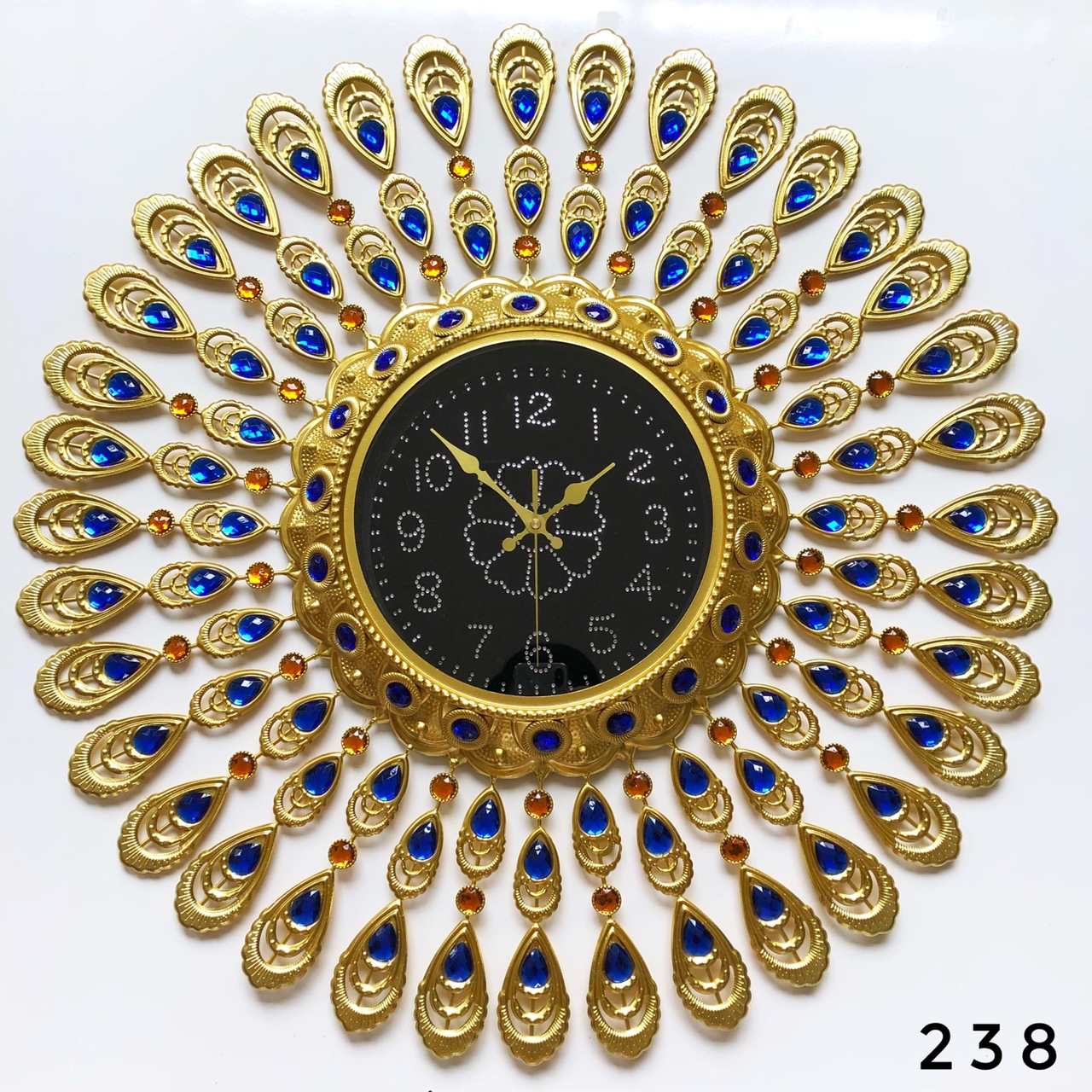 挂钟客厅创意钟表个性时钟卧室表挂墙简约家用钟饰轻奢装饰钟图