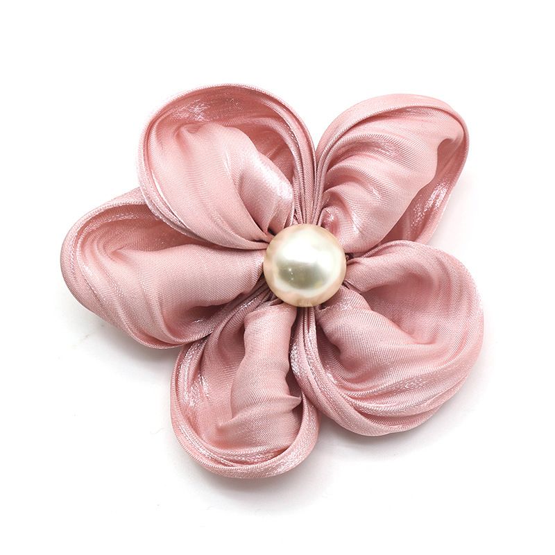 Japanese and Korean versions of the popular forest-themed pearl silk flower fabric hair clips, flower duckbill clips, and sweet girl-style hair tail clips Specification image