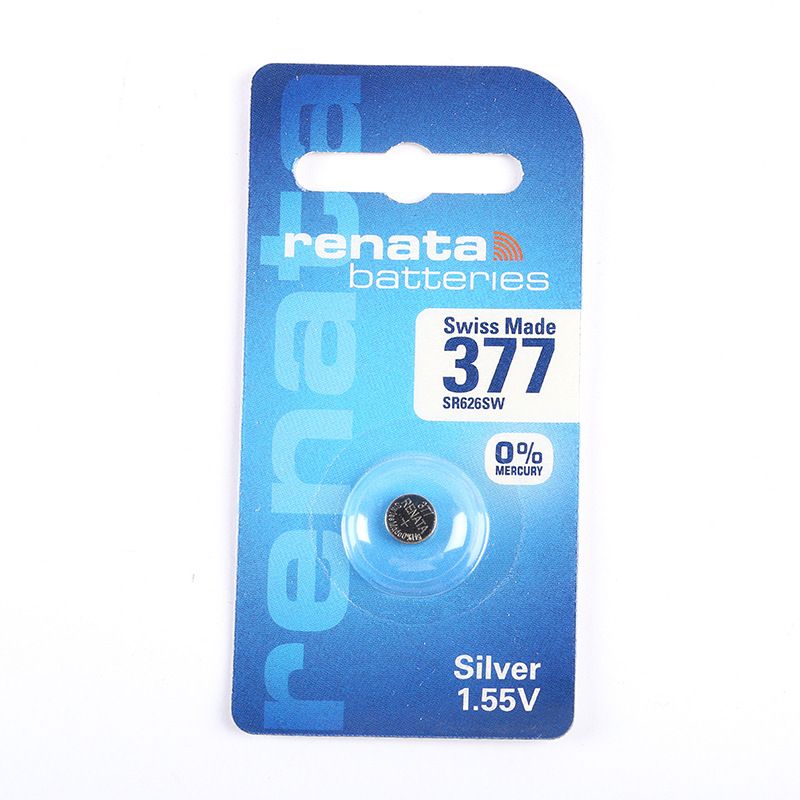 Renata Battery SR626SW/4 1.55V 377 Silver oxide battery button electronic wholesale