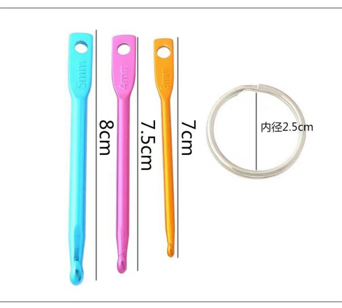 舌头钩针细节图