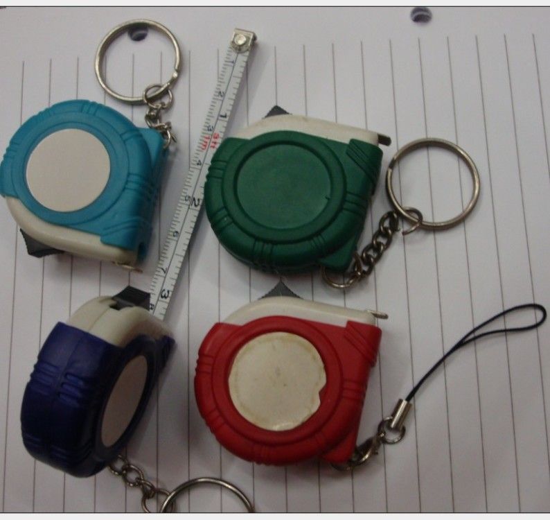 礼品尺，小卷尺，皮套双面贴标，做宣传超级实用