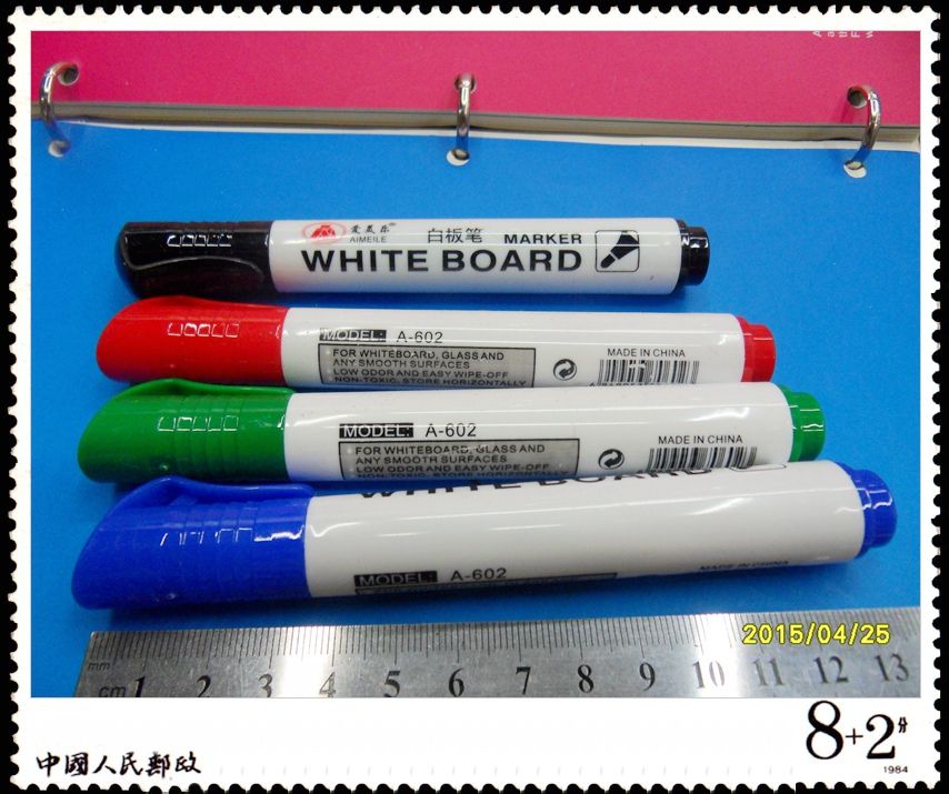 Manufacturers Direct Whiteboard Pen Easy To Erase Bright Color Environmental Protection Wb-105 Pvc Bag Whiteboard Pen