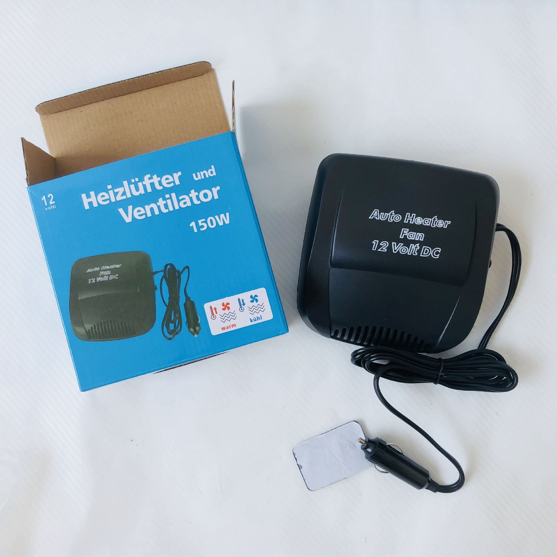 12V24Ｖ汽车暖风机挡风玻璃除霜器车载电暖风车用取暖器详情图8