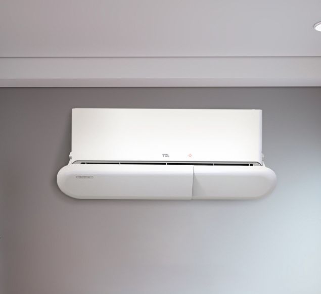 二代空调挡风板 防直吹遮风板冷气壁挂式通用防尘罩月子导风板细节图