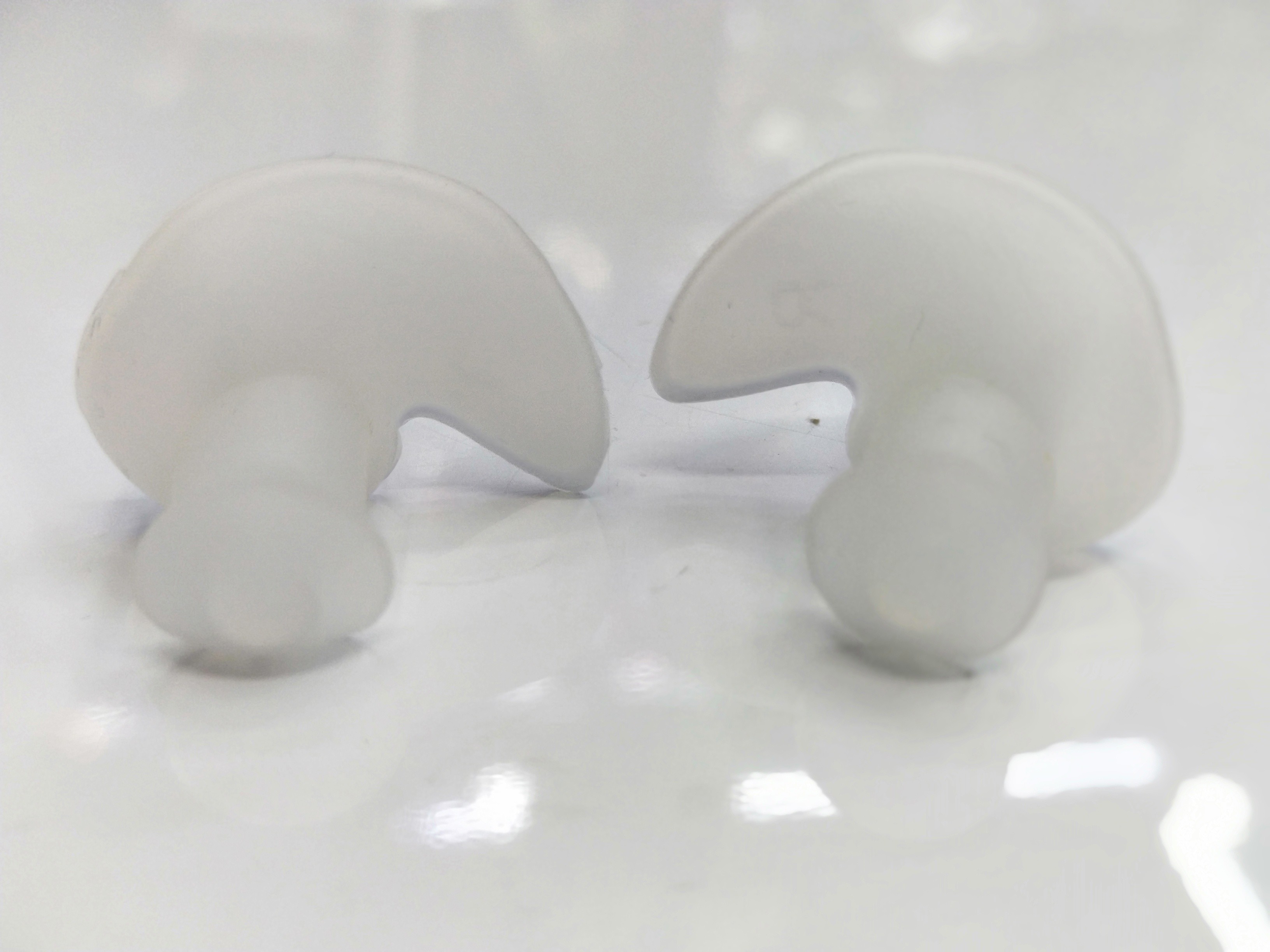 厂家直销花型耳形硅胶耳塞 游泳配件批发NC6花型耳塞 黄色详情图11