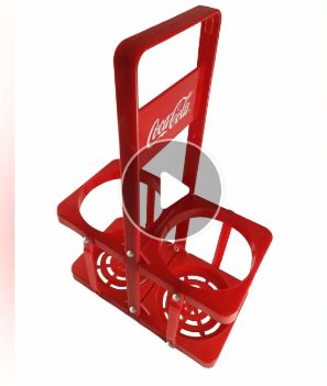 Manufacturers direct sales portable 4 bottles of beer beverage cans organizer basket can be customized LOGO