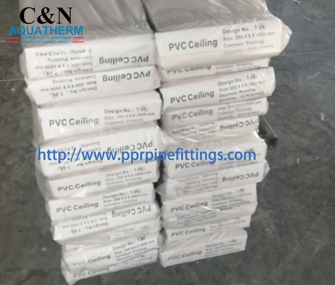 High-quality PVC Ceiling panels from Yiwu are exported to the Middle East and Africa detail image 1