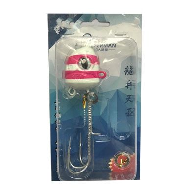 Superman with hook Lua Tien Tien big glow-lit lead tien Tien killer fish in the ocean fishing for strong hooks Item Picture