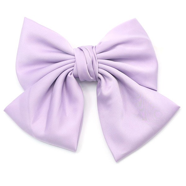 New female Internet celebrity Korean ribbon large bow pearlescent hair clip spring clip sweet and fresh top clip detail image 7