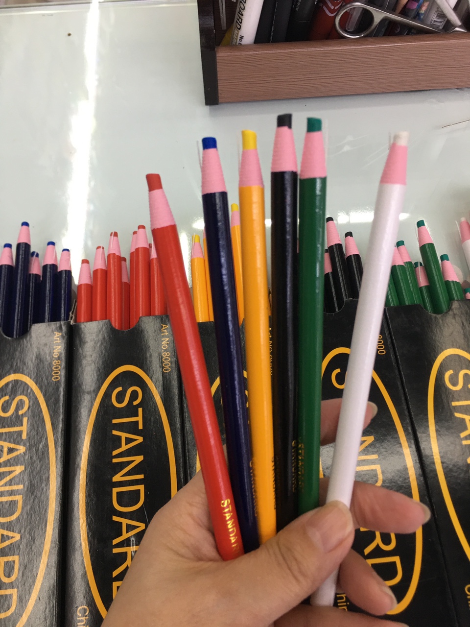 拉线笔服装用品画粉隐形笔彩色笔