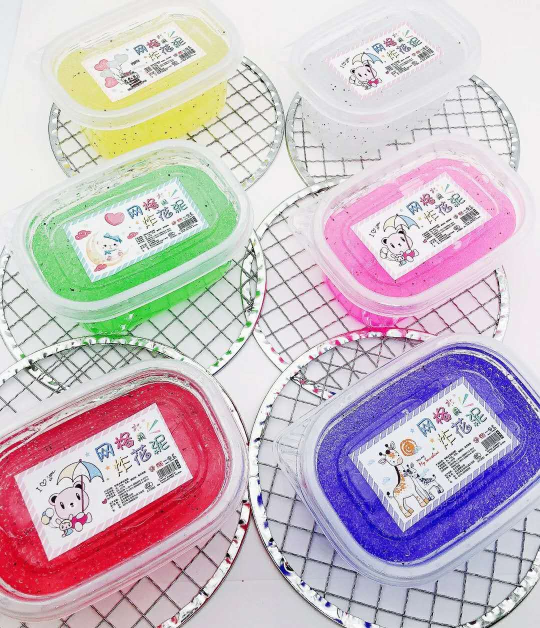 280 large lunch box mesh fruit Fried flower mud bubbling glue thumbnail