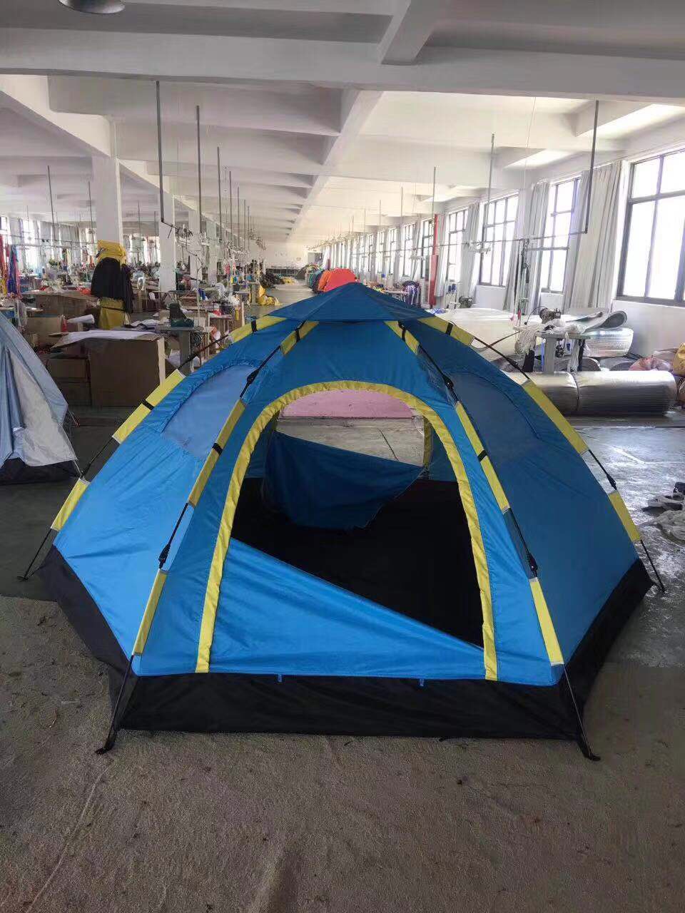 Automatic Hexagonal Tent