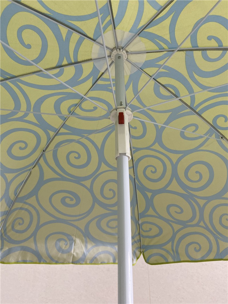 90公分沙滩伞36寸沙滩伞绿色花纹图案详情图11