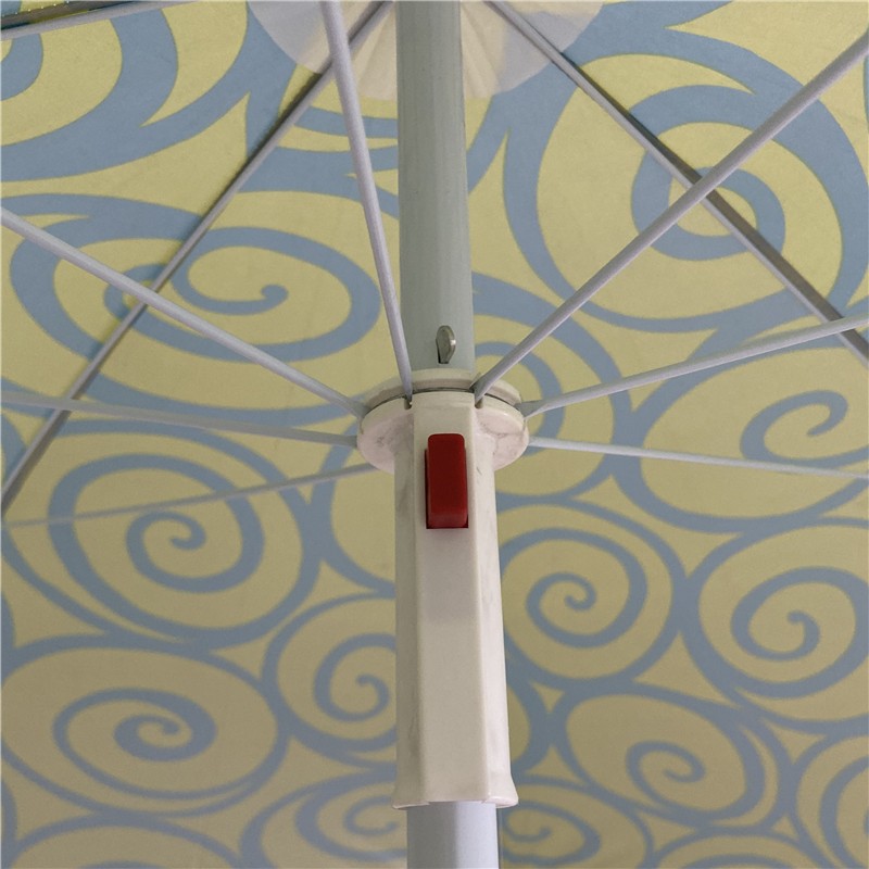 90公分沙滩伞36寸沙滩伞绿色花纹图案详情图7