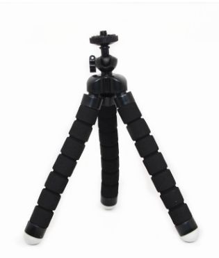 直播拍照海绵三脚架 手机通用八爪鱼支架章鱼百变拍照神器细节图