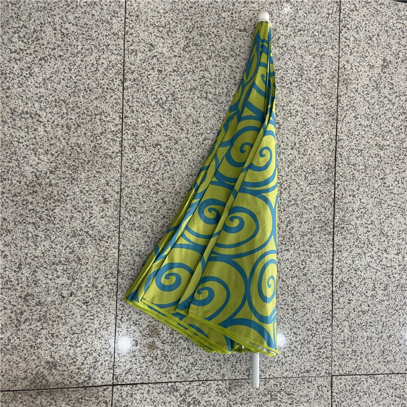 90公分沙滩伞36寸沙滩伞绿色花纹图案详情图13