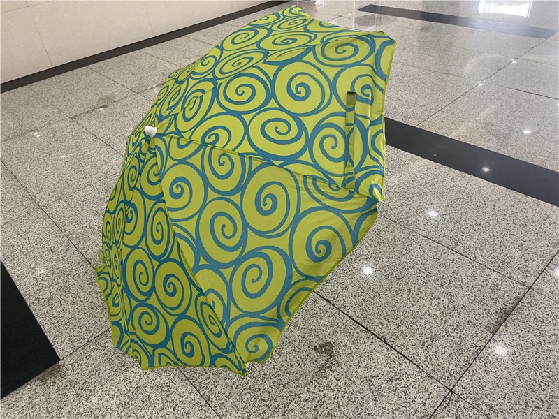 90公分沙滩伞36寸沙滩伞绿色花纹图案详情图10