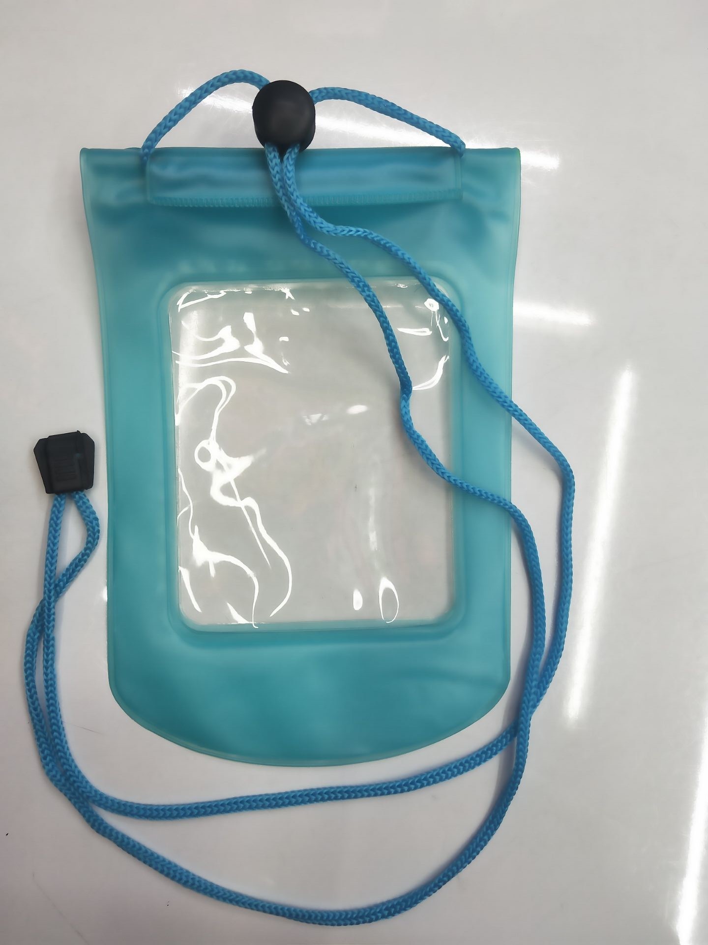 手机防水袋 PVC 防水袋 LZ04 纽扣手机防水袋 荧光黄详情图7